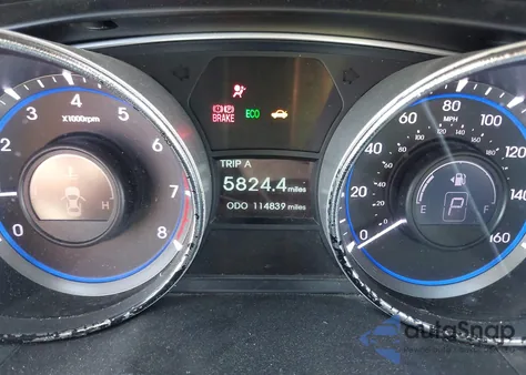 2013 Hyundai Sonata Gls from USA, damaged, VIN 5NPEB4AC9DH792934